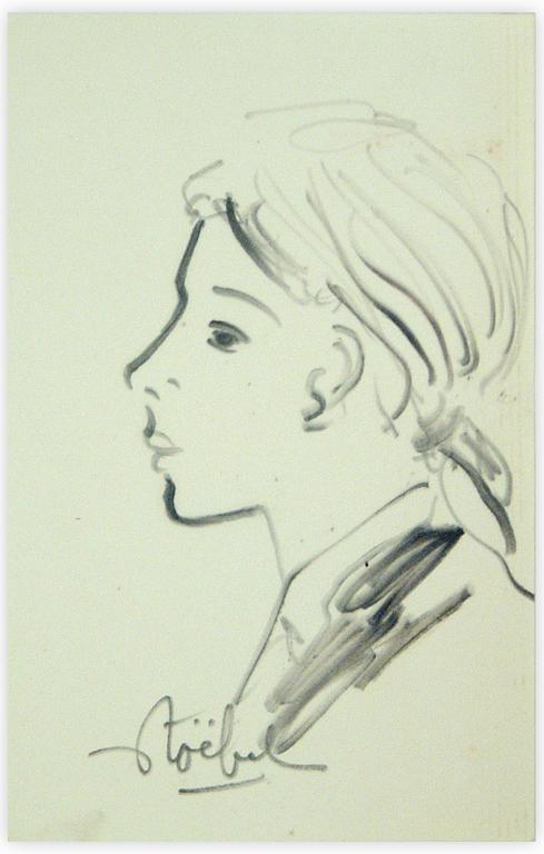 Catalogue raisonné, Edgar Stoëbel, portrait — 