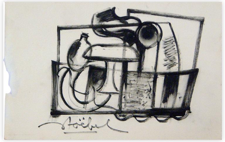 Catalogue raisonné, Edgar Stoëbel, abstract — 