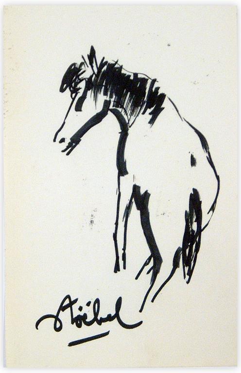 Catalogue raisonné, Edgar Stoëbel, cheval — 
