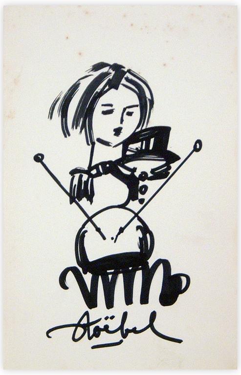 Catalogue raisonné, Edgar Stoëbel, compo femme — 