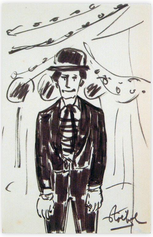 Catalogue raisonné, Edgar Stoëbel, clown — 