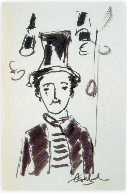 Catalogue raisonné, Edgar Stoëbel, clown — 