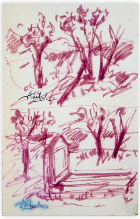 Catalogue raisonné, Edgar Stoëbel, avant après… — 