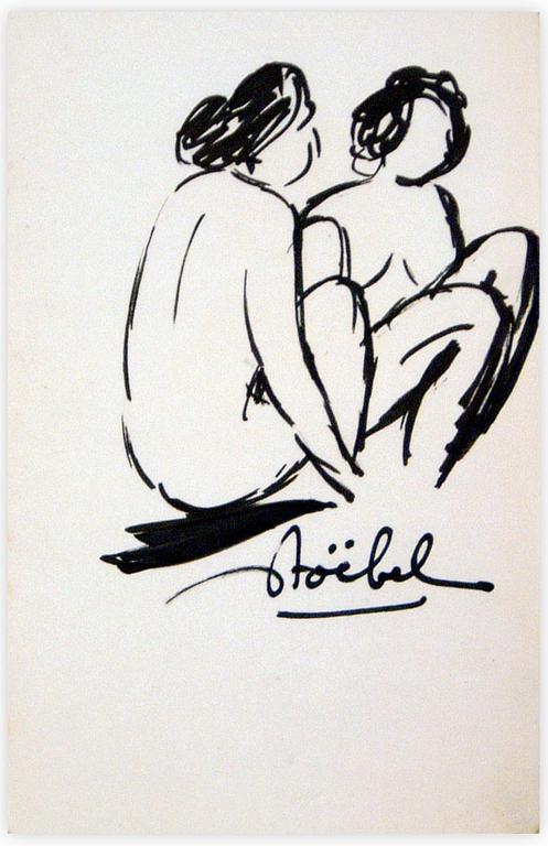 Catalogue raisonné, Edgar Stoëbel, nu femme — 