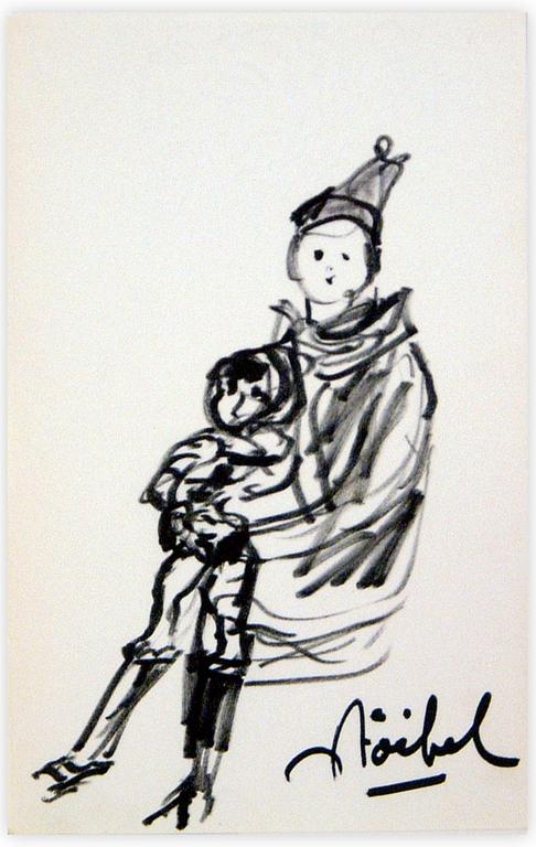 Catalogue raisonné, Edgar Stoëbel, le clown et l'enfant — 