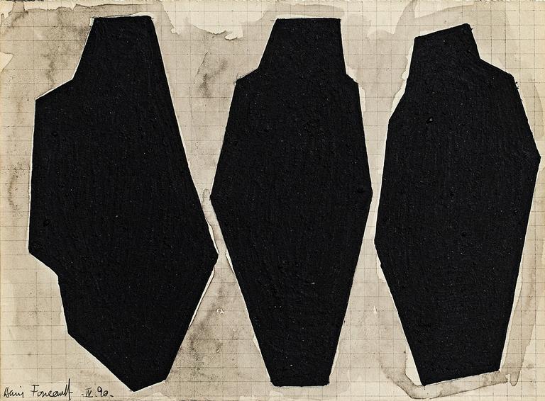 Catalogue raisonné, Henri Foucault, 3 formes 3 - 1990