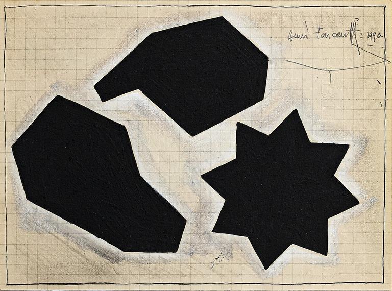 Catalogue raisonné, Henri Foucault, 3 formes 5 - 1990