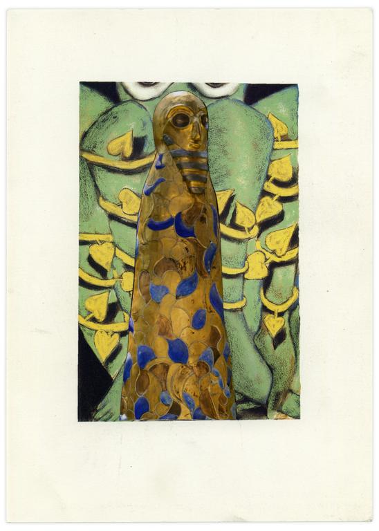 Catalogue raisonné, Henri Foucault, Double jeu, Francesco Clemente - 2023