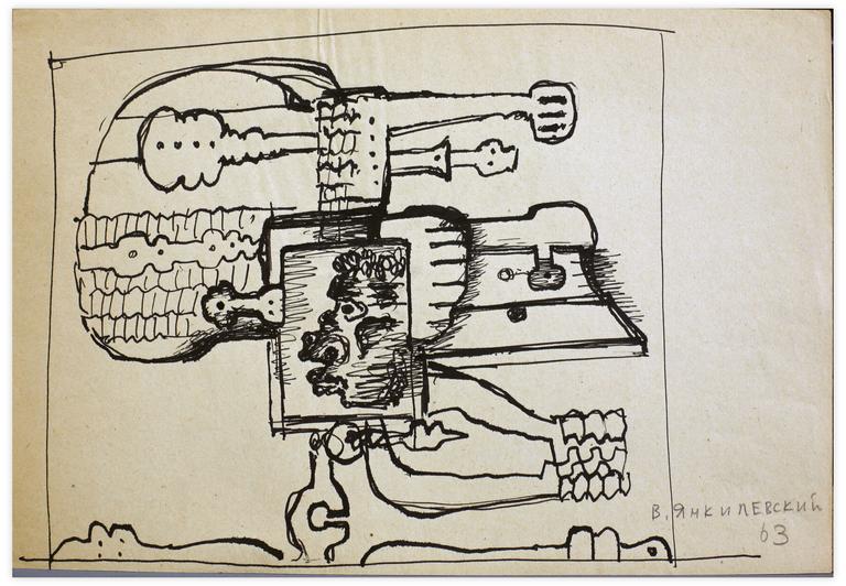 Catalogue raisonné, Vladimir Yankilevsky, K3-63-16