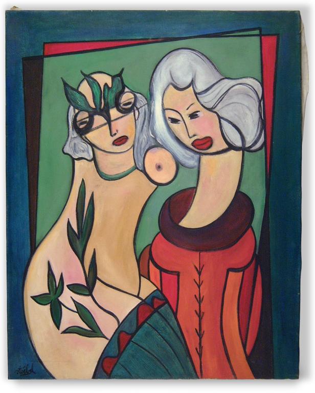 Catalogue raisonné, Edgar Stoëbel, femmes et végétaux