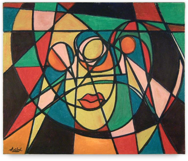 Catalogue raisonné, Edgar Stoëbel, Femme kaleïdoscope — 1993