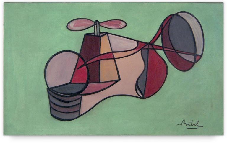 Catalogue raisonné, Edgar Stoëbel, Hélicoptère — 1993