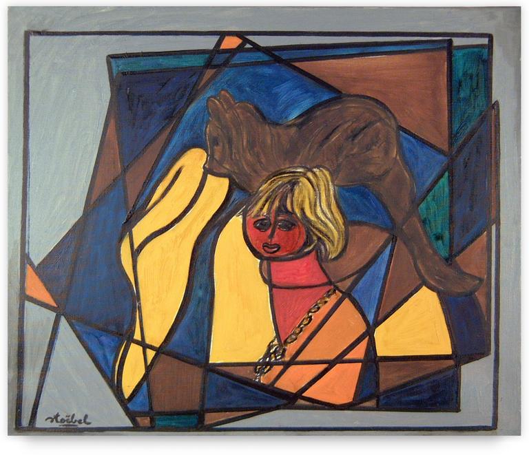 Catalogue raisonné, Edgar Stoëbel, le chat