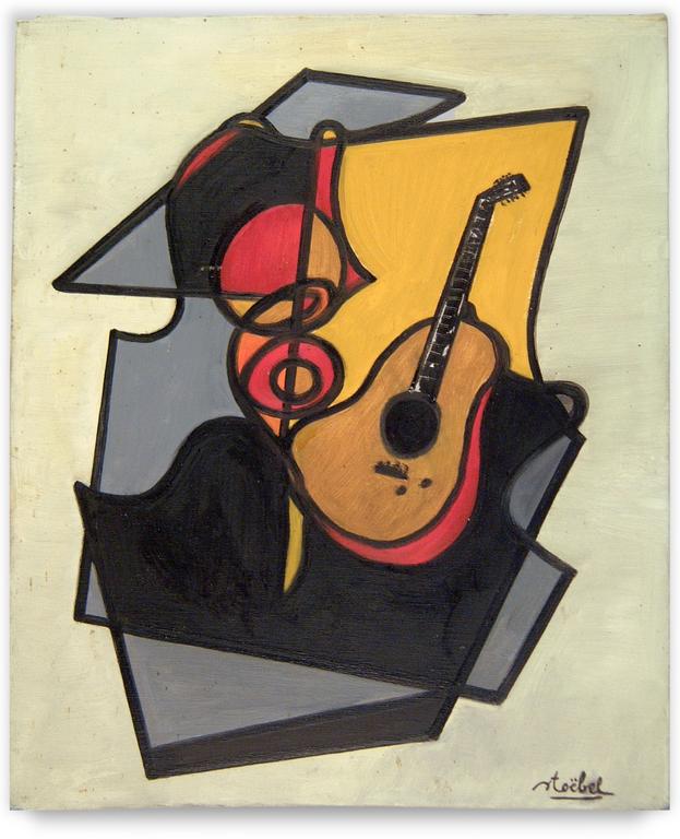 Catalogue raisonné, Edgar Stoëbel, compo à la guitare
