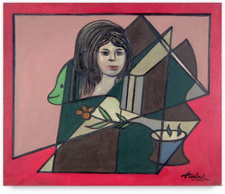 Catalogue raisonné, Edgar Stoëbel, le vase et la fleur / tête verte