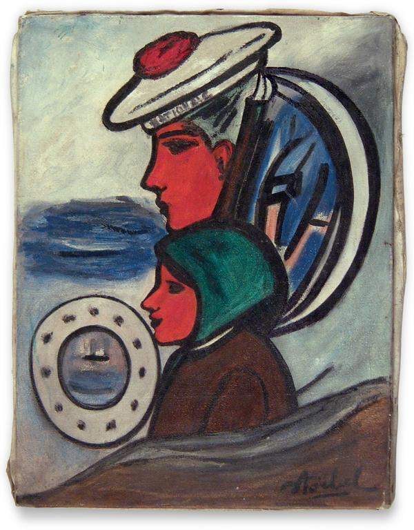 Catalogue raisonné, Edgar Stoëbel, la marine nationale / femme de marin