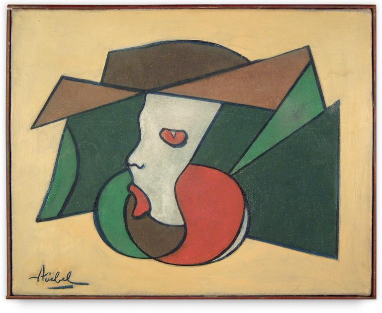 Catalogue raisonné, Edgar Stoëbel, compo avec tête blanche