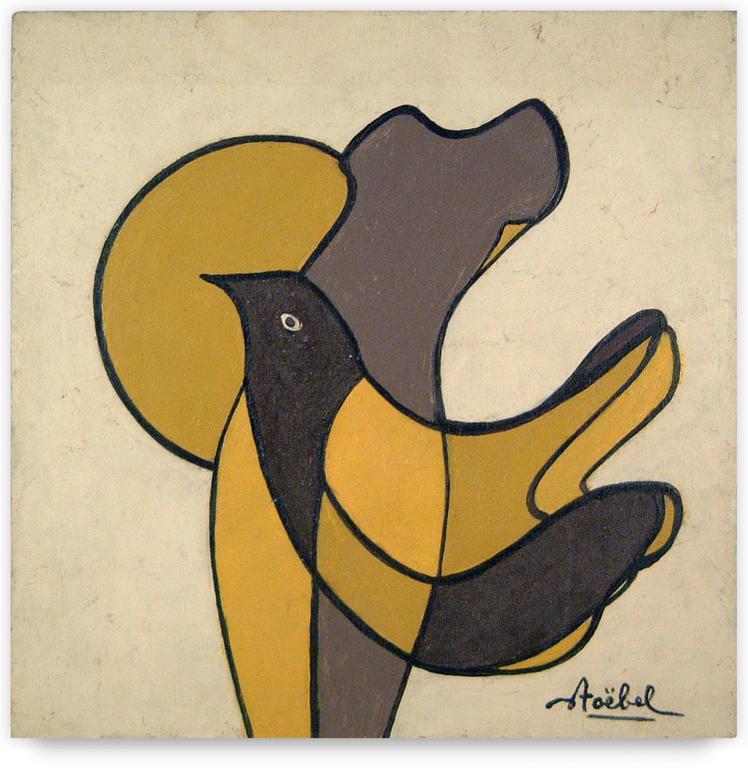 Catalogue raisonné, Edgar Stoëbel, femme-oiseau