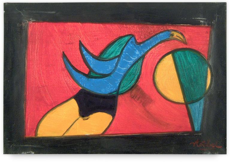 Catalogue raisonné, Edgar Stoëbel, femme-oiseau