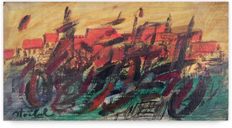 Catalogue raisonné, Edgar Stoëbel, landscape - voiliers