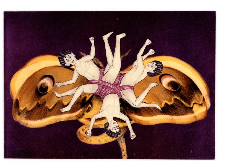 Catalogue raisonné, Henri Foucault, Double jeu, Carte de vœux - 2025