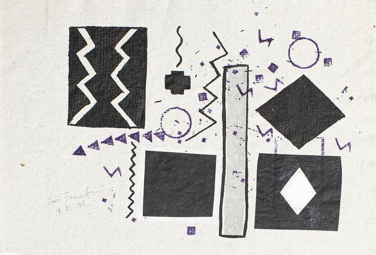 Catalogue raisonné, Henri Foucault, Dessin 2/12/87
