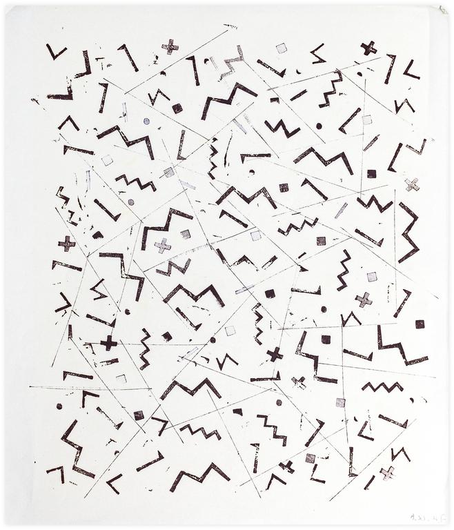 Catalogue raisonné, Henri Foucault, Monotype du 09/11/87 - 5