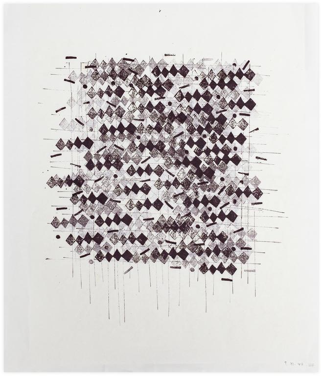 Catalogue raisonné, Henri Foucault, Monotype du 09/11/87 - 7