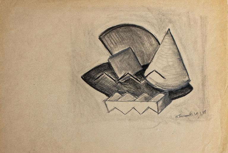 Catalogue raisonné, Henri Foucault, Dessin du 29/01/88 - 2
