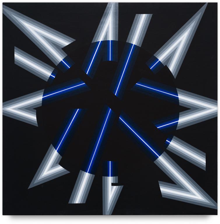 Catalogue raisonné, Horacio Garcia Rossi, Couleur Lumière Étoilée - 2001