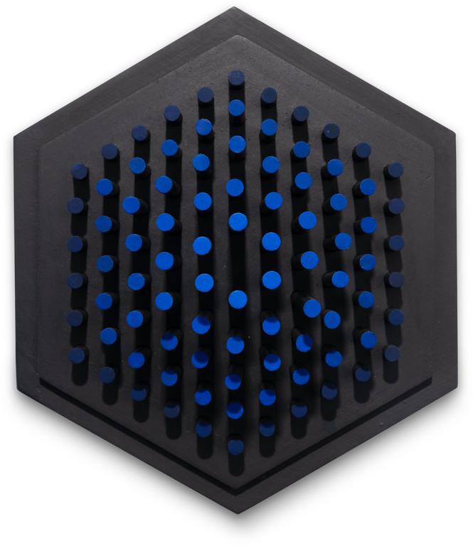 Catalogue raisonné, Horacio Garcia Rossi, Hexagone relief - 1968 