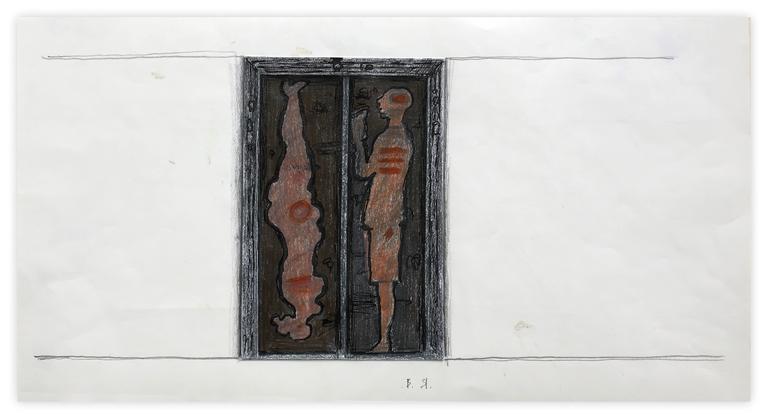 Catalogue raisonné, Vladimir Yankilevsky, Working drawing, 2004