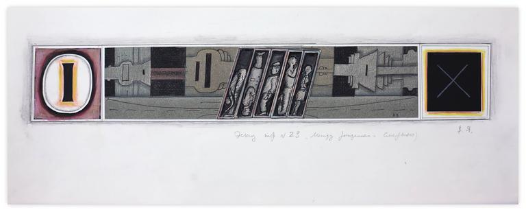 Catalogue raisonné, Vladimir Yankilevsky, Working drawing, 2006