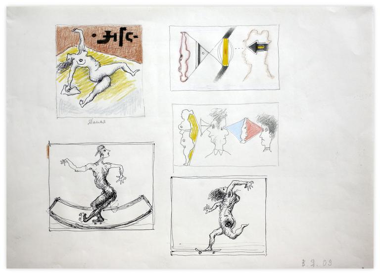 Catalogue raisonné, Vladimir Yankilevsky, Working drawing, 2009