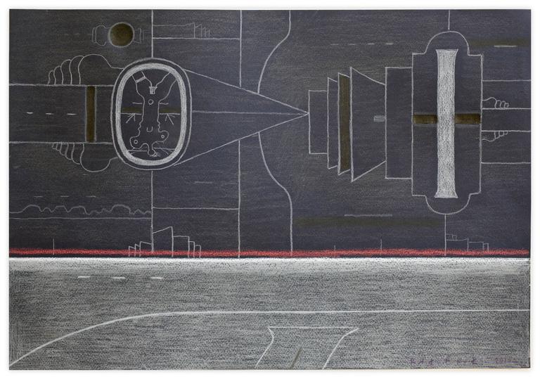 Catalogue raisonné, Vladimir Yankilevsky, Working drawing, 2010