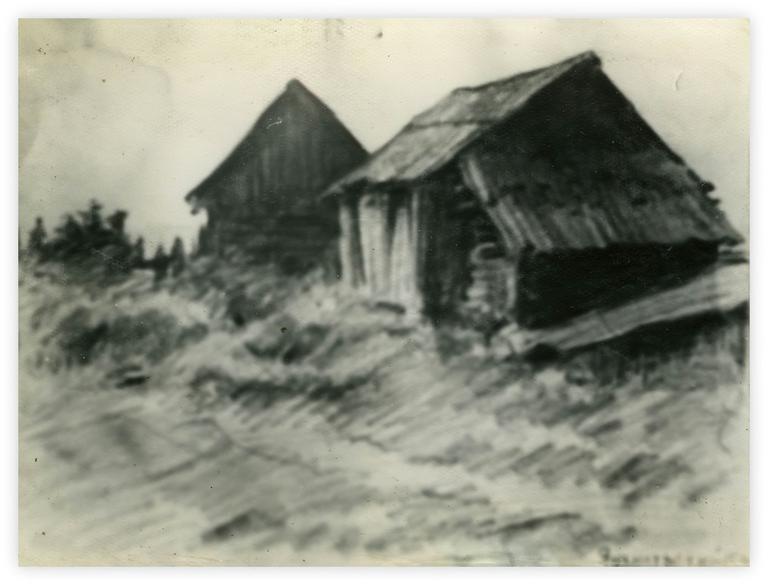 Vladimir Yankilevsky, Sheds, 1954