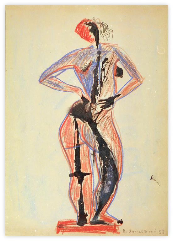 Vladimir Yankilevsky, Model, 1959