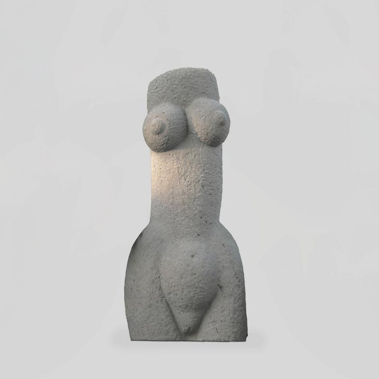 Catalogue raisonné, Achiam, Torse de Femme - Basalte - 1984