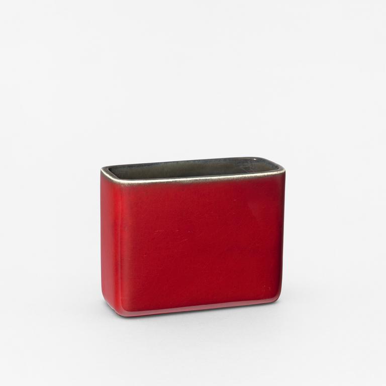 Catalogue raisonné, Pol Chambost, Vase brique (rouge). Modèle 2124 — 1959