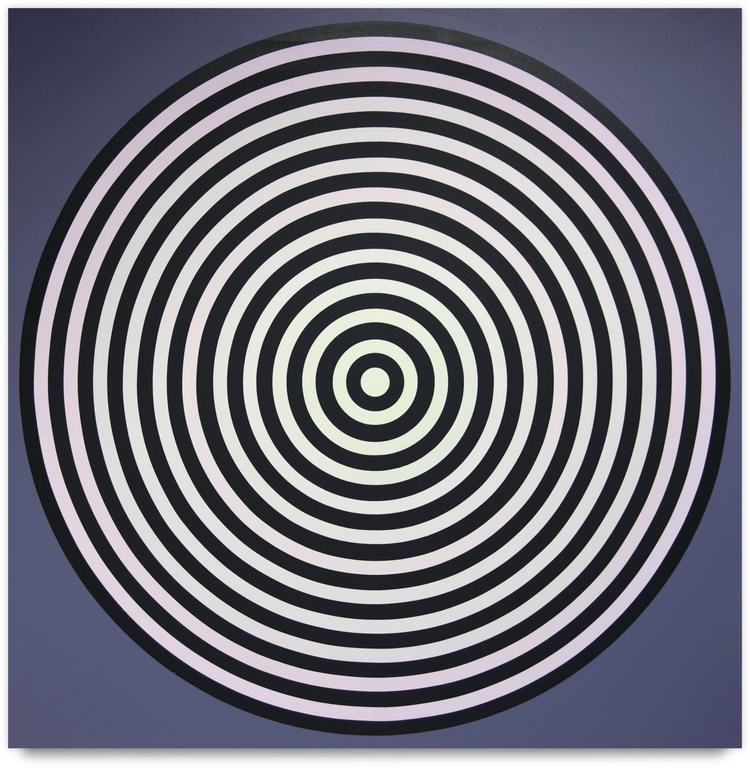 Horacio Garcia Rossi, Cercle concentrique lumière - 1977