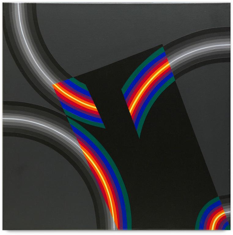 Horacio Garcia Rossi, Couleur électrique lumière - 2010