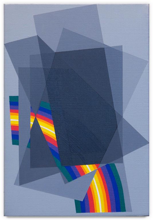 Horacio Garcia Rossi, Couleur lumière électrique (khaos programme) - 2006 