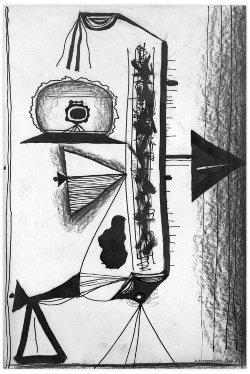 Catalogue raisonné, Vladimir Yankilevsky, Structure of Aphrodite, 1962