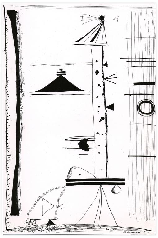 Catalogue raisonné, Vladimir Yankilevsky, Structure of Aphrodite, 1962