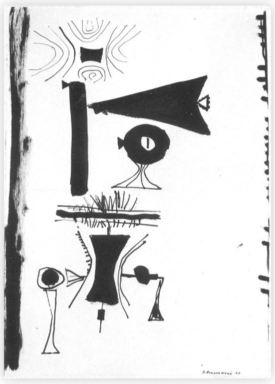 Catalogue raisonné, Vladimir Yankilevsky, Structure of Aphrodite, 1962