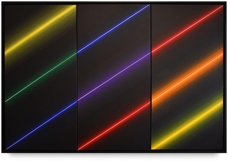 Catalogue raisonné, Horacio Garcia Rossi, Couleur Lumière - 1990