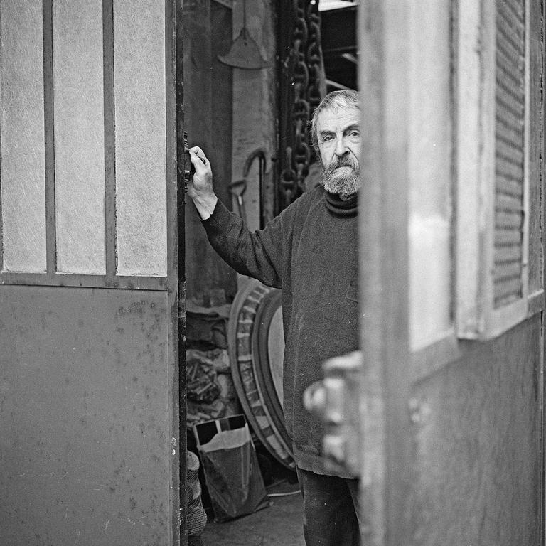 Philipp Hugues Bonan photographe, portrait d'Étienne Martin