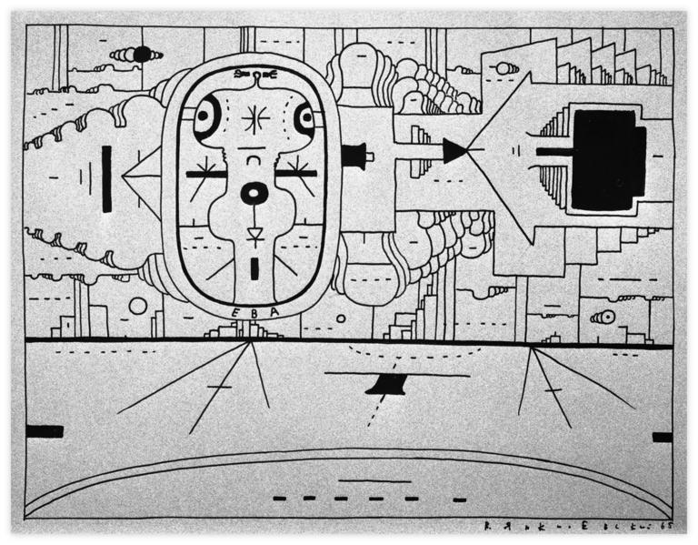 Catalogue raisonné, Vladimir Yankilevsky, Adam and Eve, 1965