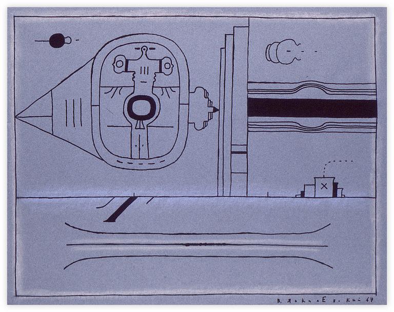 Catalogue raisonné, Vladimir Yankilevsky, Adam and Eve, 1967