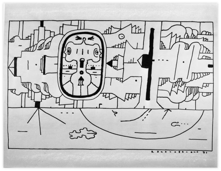 Catalogue raisonné, Vladimir Yankilevsky, Eve, 1971